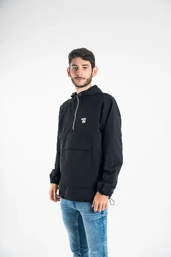 Chaqueta Corta Viento manga larga básica